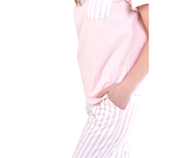 Dámske pyžamo 140/140 sv. ružové - Karol Dámske pyžamo 140/140 sv. ružové - Karol