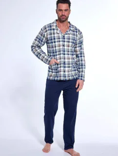 Pyžamo model 21044494 dlouhé/r M2XL rozepínací - Cornette
