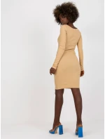 Šaty FN SK 4607.16X ťava Šaty FN SK 4607.16X ťava