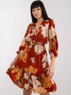 Šaty LC SK 22K model 17407784 tmavě oranžová - FPrice