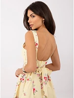 Sukienka MI SK model 22120781 jasny żółty - FPrice