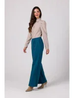 Kalhoty s předním prošíváním  modré model 18914946 - BeWear