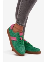 Semišové tenisky Vinceza - zelené Semišové tenisky Vinceza - zelené