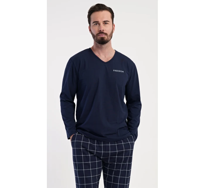 Pánske pyžamo dlhé Freedom Pánske pyžamo dlhé Freedom