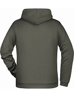 JN 796 Pánská mikina s kapucí model 22437601 dark grey - Daiber