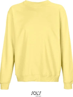 SOL'S Columbia Unisex mikina 25.3814 svetložltá