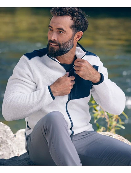 Cutter & Buck Sherpa Men Pánská fleecová bunda Sherpa dark navy model 22455269 Cutter & Buck Sherpa Men Pánská fleecová bunda Sherpa dark navy model 22455269