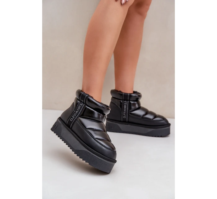 Nízké Sněhule Na Silné Podešvi Černé model 21679972 - D.Franklin