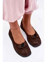 Kožené semišové topánky Zazoo 379 Chocolate Semi Boots Kožené semišové topánky Zazoo 379 Chocolate Semi Boots
