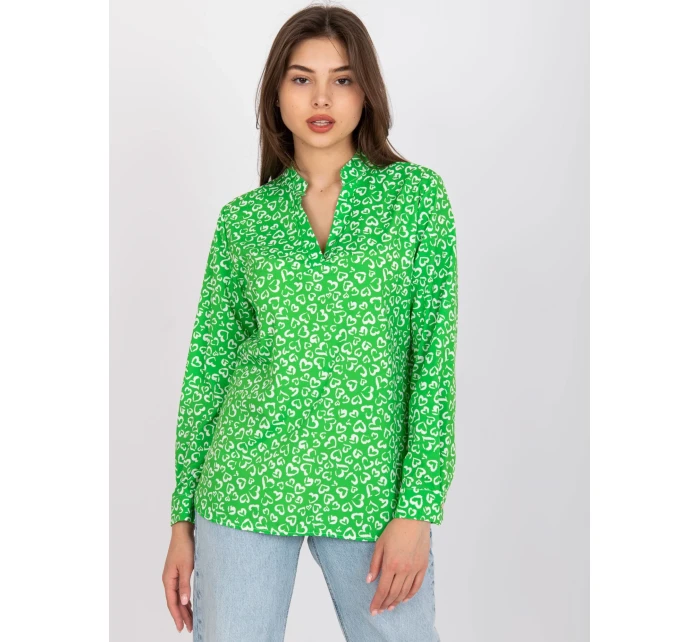 Halenka DHJ BZ model 17195311 zelená - FPrice Halenka DHJ BZ model 17195311 zelená - FPrice