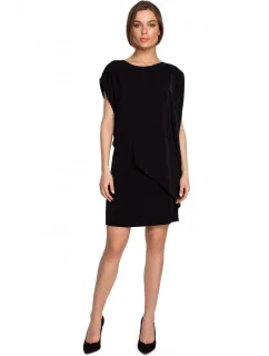 šaty černé model 18003479 - STYLOVE