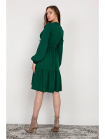 Lanti Šaty s dlhým rukávom SUK203 Zelená