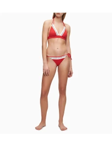 Spodný diel plaviek KW0KW00931-XBG červená - Calvin Klein