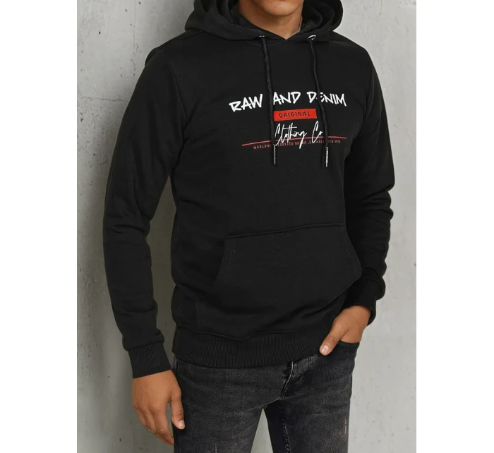 Pánská mikina s potiskem černá Dstreet model 21976096 - FashionStreet