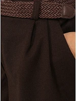 Spodenki damskie w z paskiem model 22540564 - FashionStreet Spodenki damskie w z paskiem model 22540564 - FashionStreet