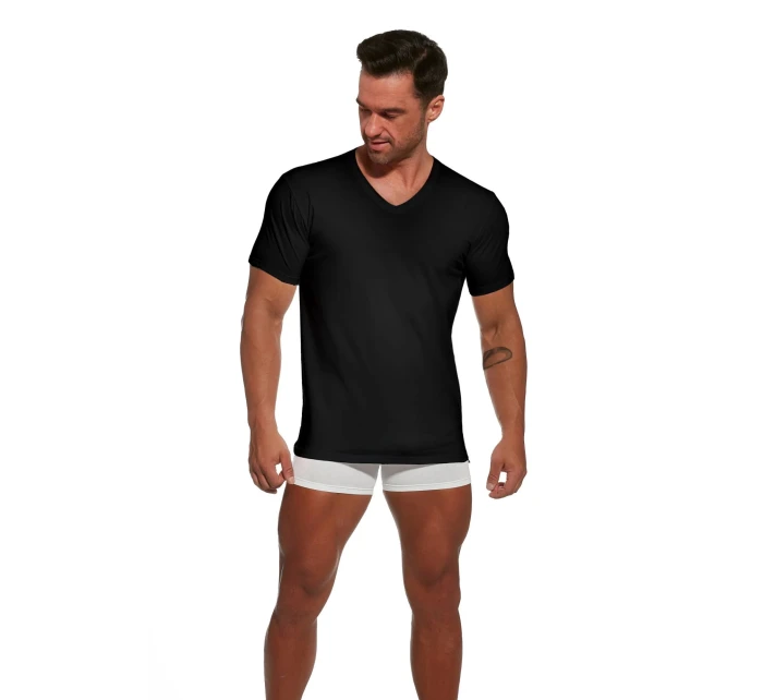 Pánske tričko 201 Authentic new black - CORNETTE