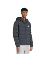Pánská péřová bunda Stretch Hooded Jacket Black pánské oblečení model 21948282 - ADIDAS Pánská péřová bunda Stretch Hooded Jacket Black pánské oblečení model 21948282 - ADIDAS