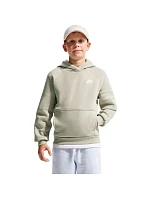 Dětská mikina Nike Sportswear Club Fleece, světle zelená,  velikost M model 22310205 - No name