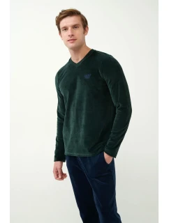 Vamp - Klasické zamatové pyžamo 21715 - Vamp