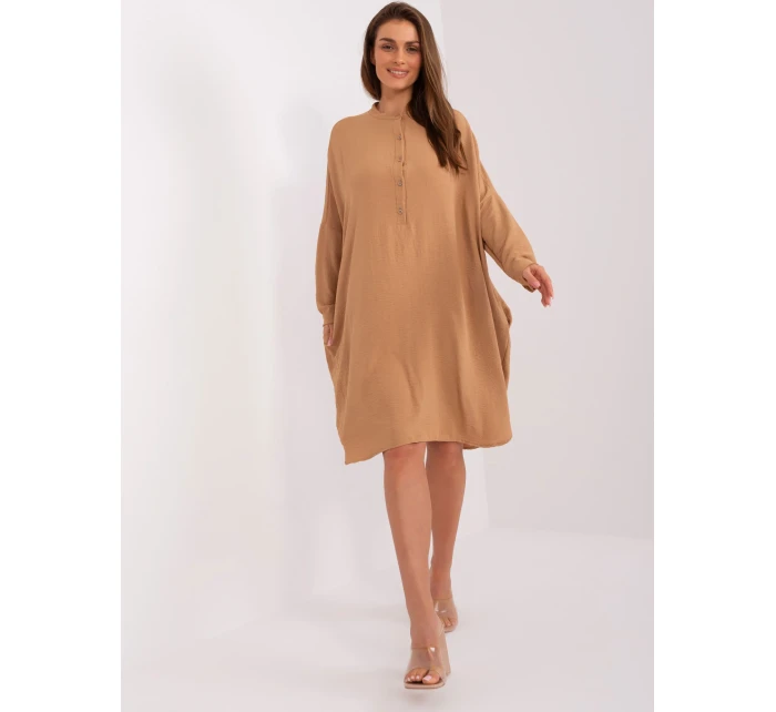 Šaty DHJ SK 15506A.94P camel