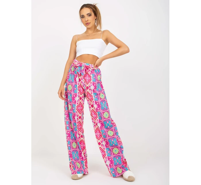 DHJ SP 13587 nohavice.66P ružová