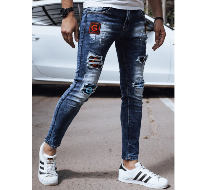 Pánské modré džínové kalhoty Dstreet model 21976758 - FashionStreet