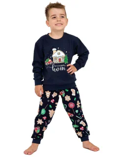 Chlapčenské pyžamo 593/157 Domov - CORNETTE