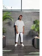 Build your Brand BY 102 Tričko oversize z hrubej bavlny 56.0102 svetlošedé Build your Brand BY 102 Tričko oversize z hrubej bavlny 56.0102 svetlošedé