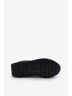 Buty Sportowe Sneakersy Męskie Memory Foam System Big Star NN174347 Czarne