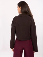 IT KR bunda FL7029.72 tmavě hnědá IT KR bunda FL7029.72 tmavě hnědá