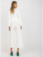 Kalhoty VI SP model 17814505 ecru - FPrice Kalhoty VI SP model 17814505 ecru - FPrice