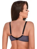 Dámska podprsenka Cloe BS0 1214 Tmavo šedý vzor - Gaia Dámska podprsenka Cloe BS0 1214 Tmavo šedý vzor - Gaia