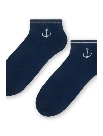 PÁNSKE TMAVOMODRÉ PONOŽKY 117