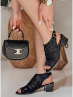 dámské sandály černé Dstreet model 21984585 - FashionStreet