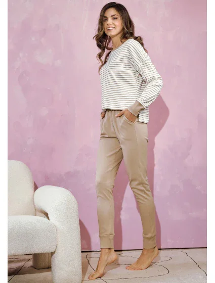 Taro Maggie 3226 Interlock long/r S-XL Z24/25 dámske pyžamo Taro Maggie 3226 Interlock long/r S-XL Z24/25 dámske pyžamo