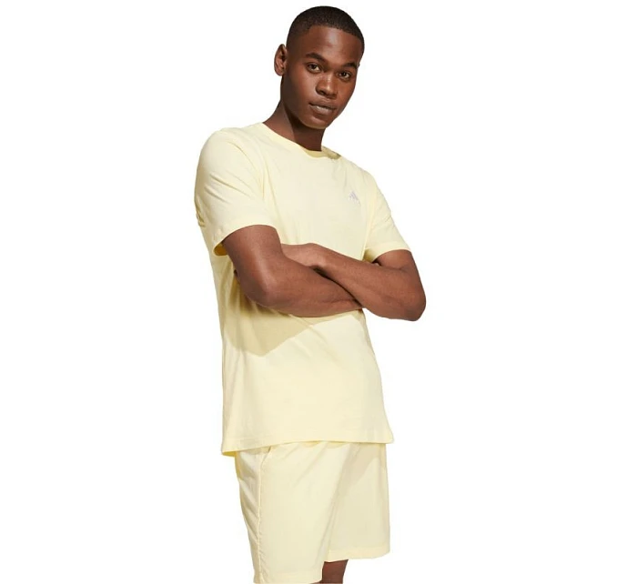 Pánske tričko adidas Essentials Single Jersey s vyšitým malým logom M IX0121 pánske tričko
