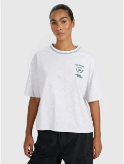 Dámské tričko oversize s potiskem model 21882753 - 4F