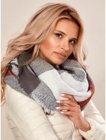 Dámský šátek AT CH model 16274694 bordó - FPrice Dámský šátek AT CH model 16274694 bordó - FPrice