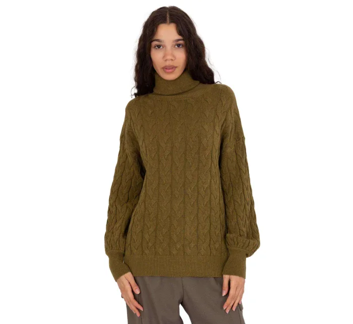 Sweter AT SW model 19018702 khaki - FPrice