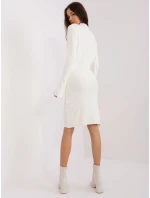Sukienka BA SK model 19018676 ecru - FPrice Sukienka BA SK model 19018676 ecru - FPrice
