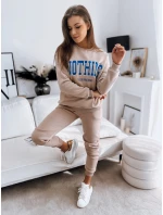 Dámský teplákový komplet beige Dstreet model 21966440 - FashionStreet