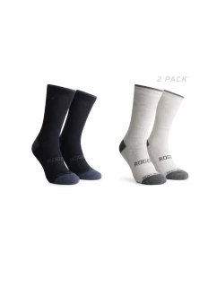 Rogelli WOOL 2-pack ponožky modrá/sivá 36-39