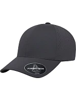 Flexfit 180AP 6 panelová laser cut kšiltova "Delta" 55.80AP dark grey