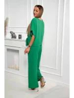 Souprava halenky a kalhot zelená Souprava halenky a kalhot zelená