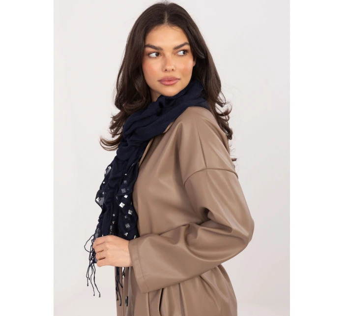 Závoj AT CH S 893.70P námornícka modrá