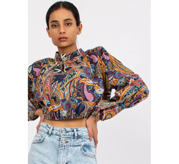 Blúzka DHJ BZ 15170.39 tmavo modrá