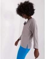 Blúzka LK BZ 506560.14P sivá