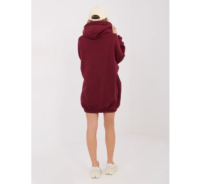 Mikina WT BL A1461.70 burgundy