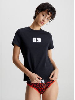Dámské tričko CK96 000QS6945E UB1 černá - Calvin Klein
