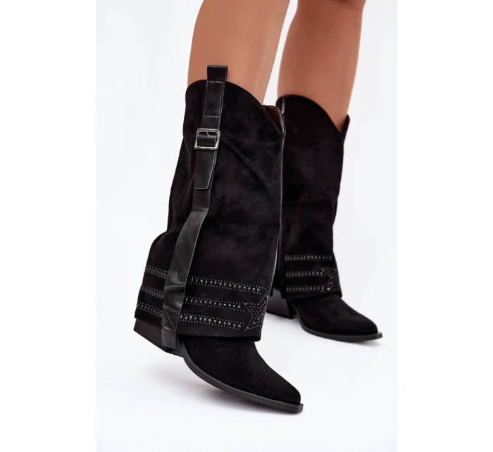 Topánky na podpätku model 221907 Krok vo veľkom štýle